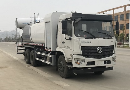 國(guó)六專(zhuān)用底盤(pán)后八輪抑塵車(chē)