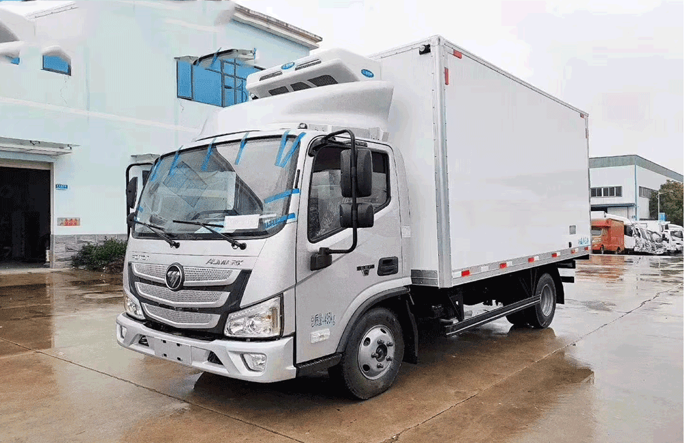 國(guó)六福田歐馬可S1冷藏車(chē)