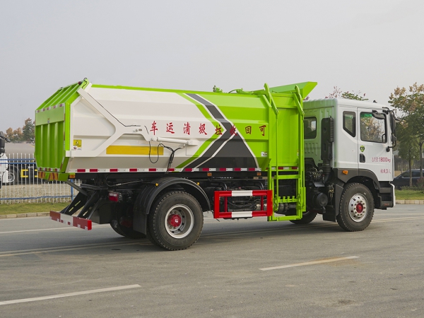 東風(fēng)D9掛桶垃圾車(chē)